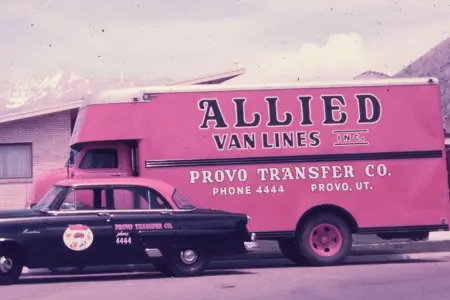 Bailey's Moving & Storage van from the 50s. 