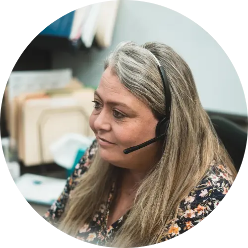 Our customer service manager, Barb, speaks with a customer who's about to submit a written review for their recent move