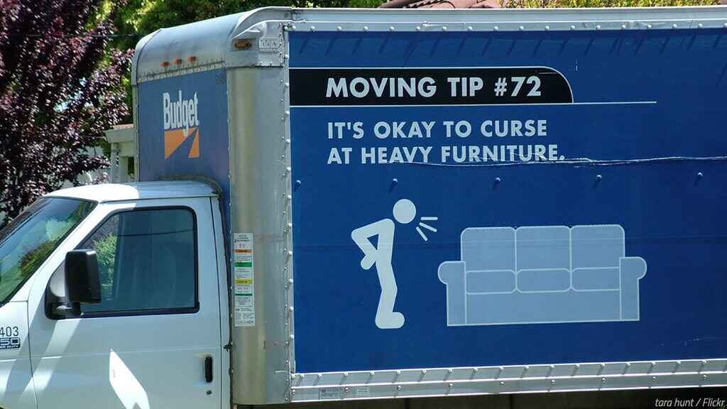 Family considering whether to hire professional movers