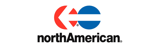 North American Van Lines logo and service overview