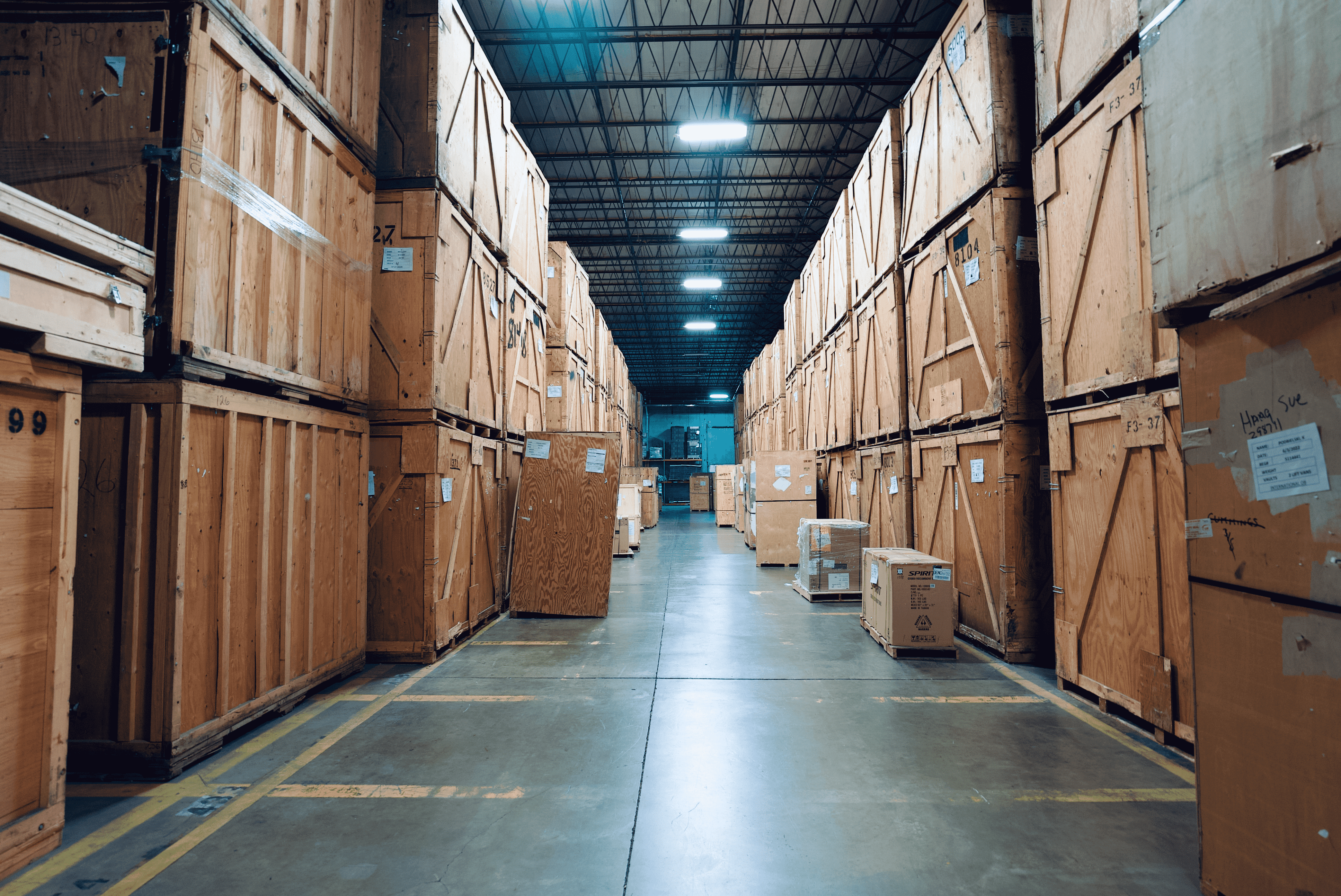 Bailey's Moving & Storage warehouse facility