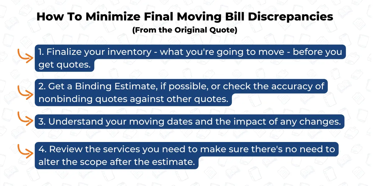 Tips for getting accurate moving cost estimates